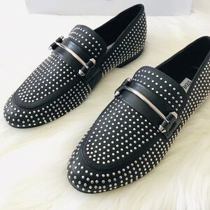 STEVE MADDEN STUDDED LOAFERS